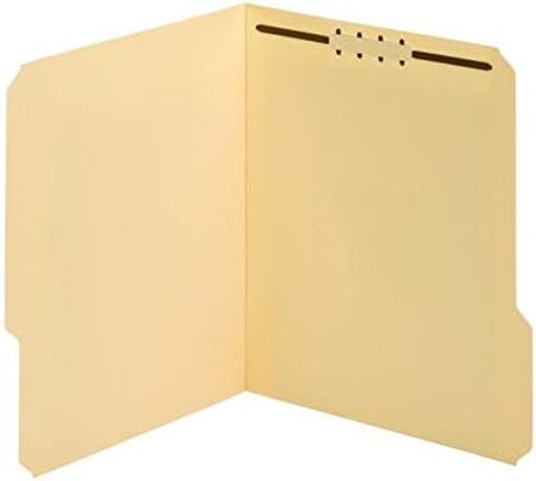 مجلدات تثبيت Office Depot Manila، 1 قفل، 1/3 علامات تبويب متنوعة، حجم الحروف، صندوق من 50، ODFM210 in Kuwait