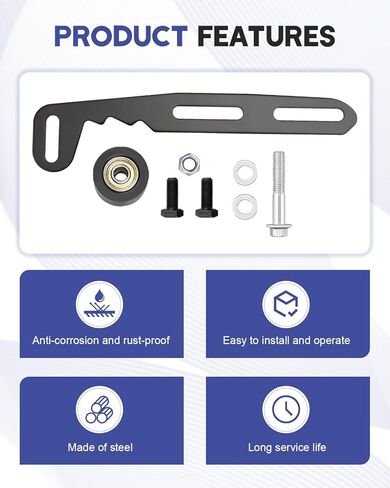 Chain Tensioner Adjuster Kit, Fit for Predator 212 224 236 196, Fit for Small Block Predator GX160 Gx200, Fit for Coleman CT200U CT200U-EX BT200X CT100U Baja Doodlebug DB30 Mini Bike Go kart in Saudi Arabia