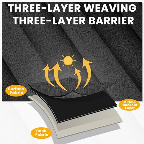 ظلال نافذة AJAZZ بدون مثقاب، تتضمن مسارًا لاصقًا (أسود، لوحة واحدة، عرض 42 × طول 60 بوصة) لغرفة النوم، وغرفة المعيشة، والمطبخ، والحمام، والمكتب المنزلي in Kuwait