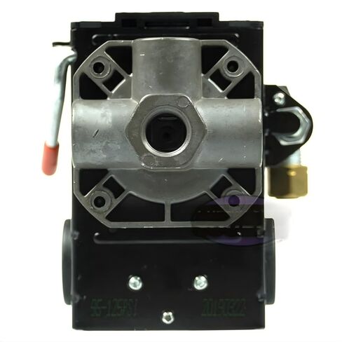 LF10-L4H 95-125 PSI Air Compressor Pressure Switch 1/4" Female NPT 4 Port, Material: Plastic, Finish: Black, Air Compressor Four Port Pressure Switch in Kuwait