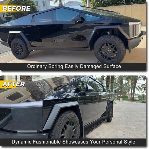 Dyale Running Boards Side Steps 2 PCS for Tesla Cybertruck,Exterior Brackets Nerf Bars for Tesla Cybertruck Accessories in Saudi Arabia