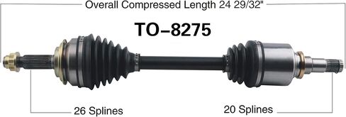 TrakMotive TO-8275 CV Axle in Saudi Arabia