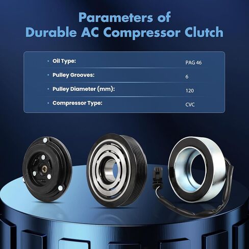 ECCPP A/C قابض الضاغط 2011 مناسب لقابض شيفروليه كروز 1.4L AC in Kuwait