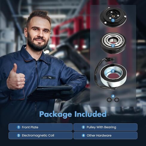 ECCPP A/C قابض الضاغط 2011 مناسب لقابض شيفروليه كروز 1.4L AC in Kuwait