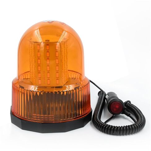 مصباح سقف مغناطيسي 90LED للسيارة، متعدد الوظائف، تحذير للمركبات الهندسية، حافلة المدرسة، الإنقاذ من الحرائق، وامض 12-24 فولت (أصفر) in Kuwait