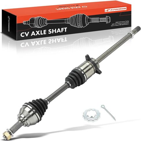 مجموعة عمود المحور A-Premium CV متوافقة مع Nissan Murano 2003-2007 V6 3.5L FWD، جانب الركاب الأمامي الأيمن، استبدال # 39100CC20A in Kuwait