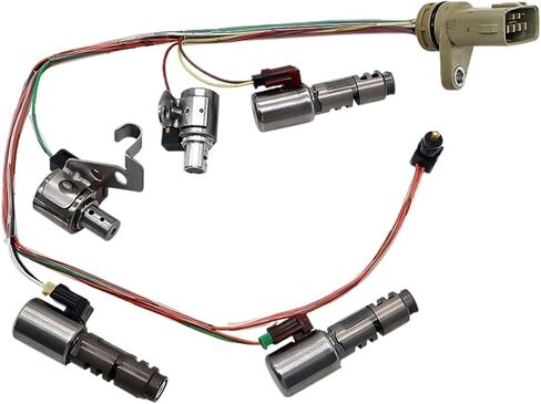 مجموعة صمامات الملف اللولبي ناقل الحركة وتسخير الأسلاك U140E U240E U241E متوافق مع تويوتا كامري RAV4 هايلاندر متوافق مع لكزس ES300 RX300 in Kuwait