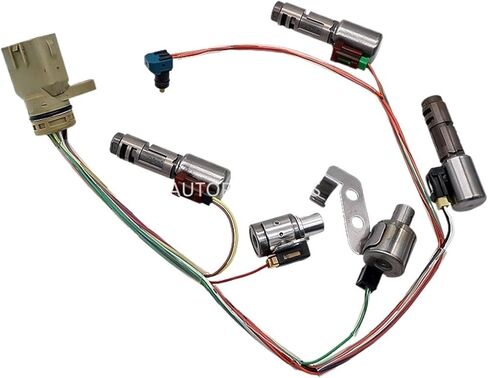 مجموعة صمامات الملف اللولبي ناقل الحركة وتسخير الأسلاك U140E U240E U241E متوافق مع تويوتا كامري RAV4 هايلاندر متوافق مع لكزس ES300 RX300 in Kuwait