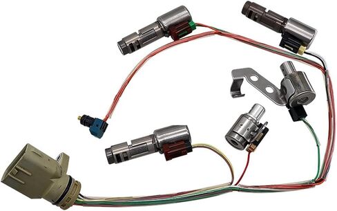 مجموعة صمامات الملف اللولبي ناقل الحركة وتسخير الأسلاك U140E U240E U241E متوافق مع تويوتا كامري RAV4 هايلاندر متوافق مع لكزس ES300 RX300 in Kuwait
