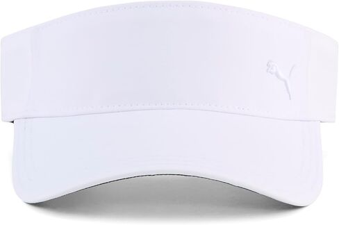 PUMA Women's Sport Golf Visor, White Glow, ONE Size in Saudi Arabia