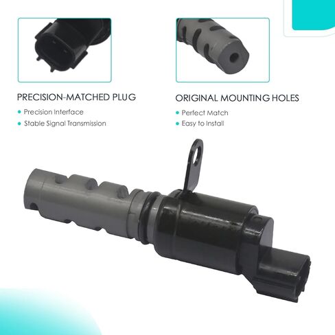 محرك توقيت الصمام المتغير (VVT) الملف اللولبي متوافق مع HYUNDAI KIA SANTA FE SONATA TUCSON FORTE FORTE KOUP OPTIMA RONDO SORENTO يستبدل 243552G000 243552G600 243552G610 06 07 08 09 10 11 12 13 in Kuwait