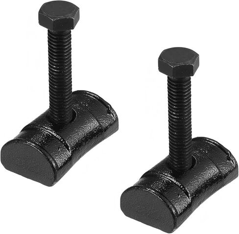 2 PCS Car Torsion Bar Adjuster Block Nuts Bolts, Rustproof Spring Control Bolts Washers, Suspension Repair Part OEM# 11561233 15530026, Compatible with Chevy Silverado GMC Sierra (Black) in Saudi Arabia