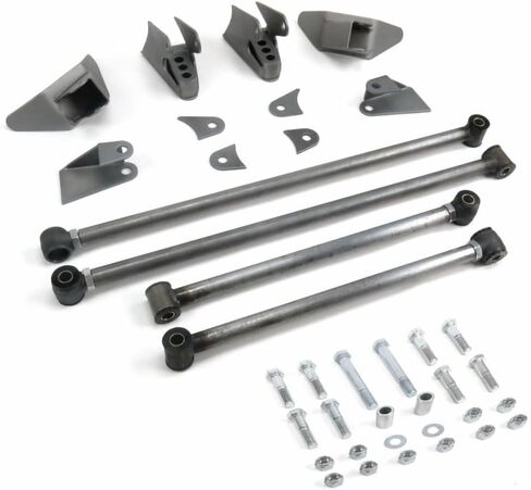 لـ GMC، لنظام التعليق الخلفي Chevyck 4 4 Kit Ls مادة قضيب فولاذي خام لحام على الأقواس - الأجهزة المغلفة 26 قضبان رئيسية على شكل مثلث 2.0-قضيب ربط JLM90C4F in Kuwait