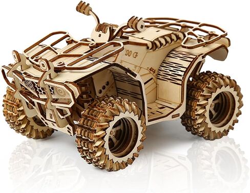 3D Wooden Puzzles for Adults, Rollercoaster Marble Maze Run Model DIY Building Kits Block Craft, Mechanical Gear Kit Hobbies Toys Valentines Birthday for Hobbyist, 396 PCS in Kuwait