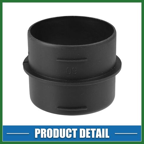 Motoforti سيارة مجاري الهواء موصل مستقيم مسخن الهواء القناة النجار موصل الأنابيب 2.36 ''60 مللي متر OD البلاستيك الأسود طويلة الأمد in Kuwait