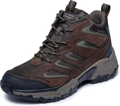 حذاء Terraform الرجالي من Skechers - حذاء Emmett متوسط ​​مقاوم للماء برباط in Saudi Arabia
