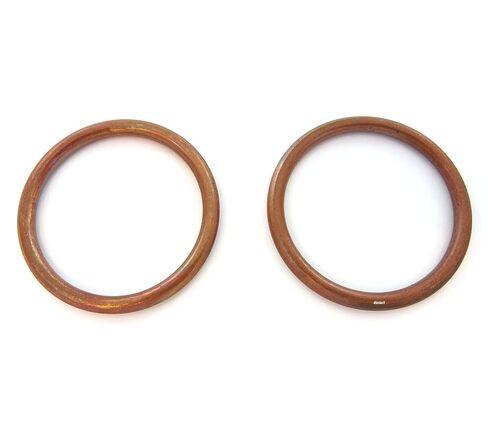 Set of 2 Vesrah Exhaust Gaskets - 18291-MM5-860 - Fits Honda CB72 CL72 CB77 CL77 in Saudi Arabia