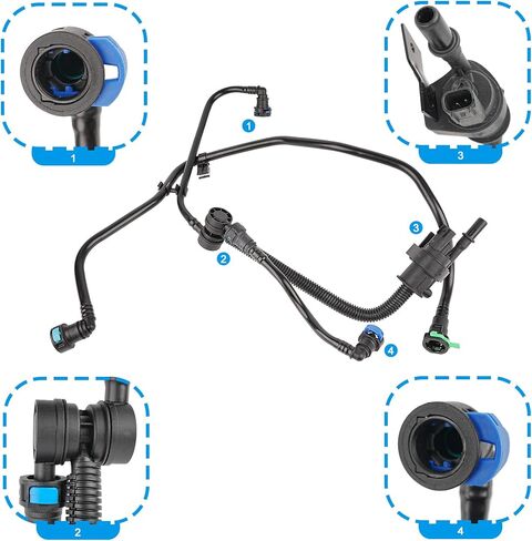 Tykick Vapor Canister Purge Valve for Ford Explorer 2016-2019 for Ford Taurus 2016-2017 for Lincoln MKT 2016 2.0L 2.3L L4 Replaces FB5Z-9G271-A FB5Z9G271A in Saudi Arabia