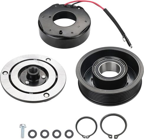 JDMON AC Compressor Clutch Assembly Repair Kit Compatible with Toyota Tacoma 2.7L 4.0L 2005 2006 2007 2008 2009 2010 2011 2012 2013 2014 2015 Replace 8832004060, 10348090, 10362461, 67677, 68677 in Saudi Arabia