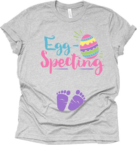 Somebunny is Egg Specting، قميص الحمل لعيد الفصح، قميص إعلان الحمل، الأمومة المضحكة in Kuwait