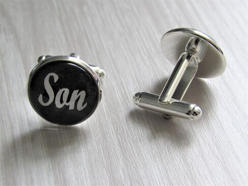 Son Walk Me Down The Aisle Cufflinks, Wedding Cufflinks in Kuwait