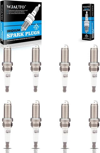 Iridium Spark Plugs 8 Pack, Pre-Gapped Sparkplugs OEM Replacement for Infiniti QX56 V8 5.6L 2004-2006,Nissan Armada V8 5.6L 2005-2007, Titan V8 5.6 2004-2007. in Kuwait