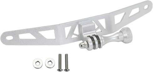 for R1300GS Motorcycle Windscreen Recorder Holder Stable Safe Camera Bracket GS1300 2023 2024 (Silver) in Saudi Arabia