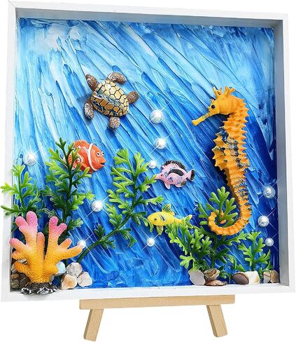 مجموعة طلاء الفسيفساء المزهرية DIY من Kssiaz، مجموعة فنون وحرف الفسيفساء DIY مع ملحقات فسيفساء زهرة المزهرية، مجموعة فنية لطلاء الملصقات المصنوعة يدويًا لتزيين غرفة الأطفال في عيد الميلاد in Kuwait