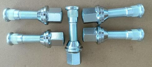 5PCS Lug Nuts Bolts 610-389 9/16-18 Thread Wheel Stud Bolt -0.666 in. Knurl, 2.34 in. Length Compatible with 1999-2010 Dodge Ram 1500, 94-99 RAM 2500 Pickup, 99-03 RAM 2500 3500 Van in Saudi Arabia