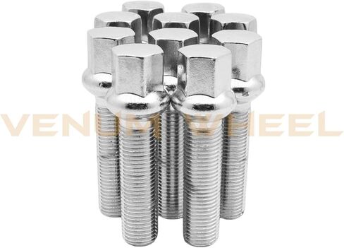 10 قطعة 55 مم مسامير العروة لمقعد الكرة M14x1.5 نصف قطر طول الساق الممتد in Saudi Arabia