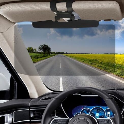 Sun Visor Extender for Car, Upgraded Polarized Adjustable Visor Extender Sun Blocker Anti-Glare for Safe Driving, UV Protection, Stray Light, Universal for Sedan Van(1 Pack) in Saudi Arabia