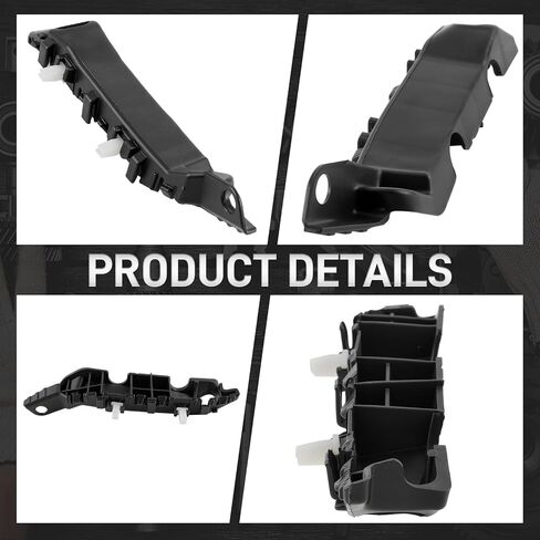 86513-3X000 Front Bumper Brackets Compatible with Hyundai Elantra Sedan 2011-2015 Left and Right Side Front Bumper Mounting Support Bracket 865143X000 in Saudi Arabia