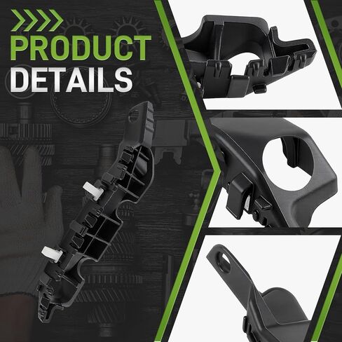 86513-3X000 Front Bumper Brackets Compatible with Hyundai Elantra Sedan 2011-2015 Left and Right Side Front Bumper Mounting Support Bracket 865143X000 in Saudi Arabia