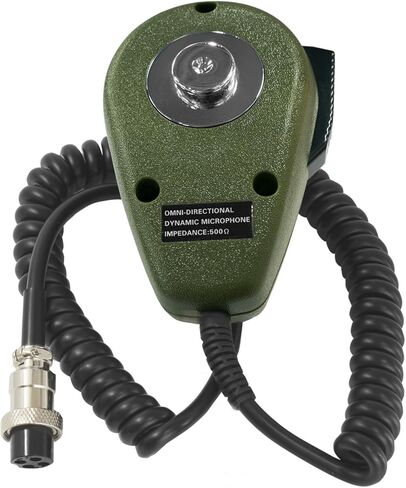YO-TRONICS 4 Pin Metal Plug Noise Cancelling CB Microphone Dynamic CB Ham Radio Mic for Trucker, Black in Saudi Arabia