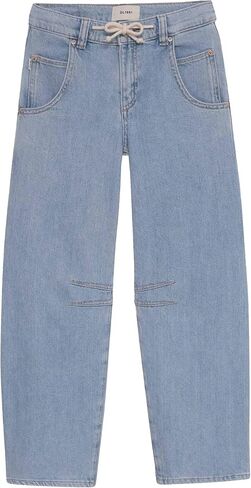 DL1961 Girls Lilia Barrel Jeans, Relaxed Fit Denim in Saudi Arabia