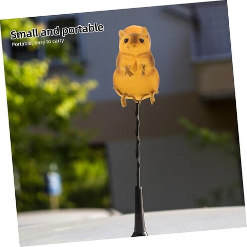 Unique Car Roof Decoration Antenna Topper Car Ornament Squirrel Design in Saudi Arabia