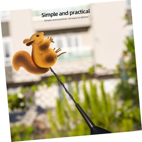 Unique Car Roof Decoration Antenna Topper Car Ornament Squirrel Design in Saudi Arabia