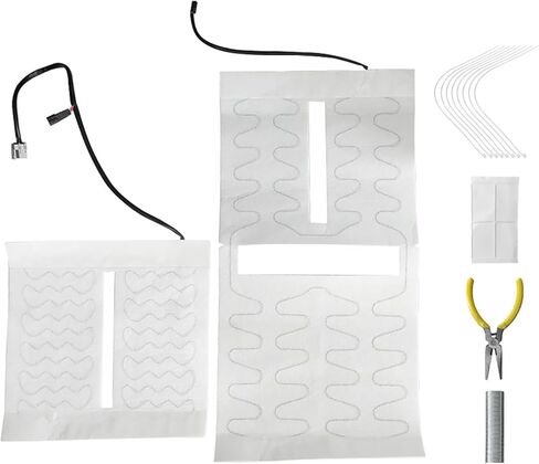 2 Set Seat Bottom & Top Heater Kit Fits for Cadillac Escalade Chevy Silverado Suburban GMC Sierra Yukon 2003-2007 15193975, 641105, 641106, 88940289, 88940288 in Saudi Arabia