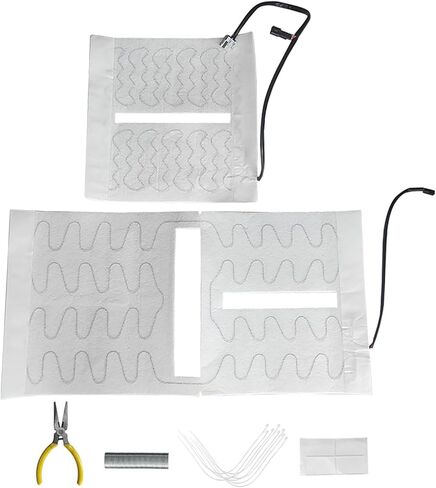 2 Set Seat Bottom & Top Heater Kit Fits for Cadillac Escalade Chevy Silverado Suburban GMC Sierra Yukon 2003-2007 15193975, 641105, 641106, 88940289, 88940288 in Saudi Arabia