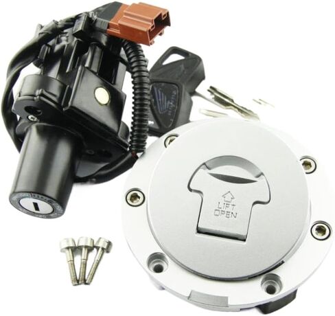 Motorcycle Ignition Switch Fuel Gas Cap Seat Lock Key Kit Compatible with CBR600RR CB1000R CBR1000 CBR1000RR CB1000 CBR 600RR 1000RR in Saudi Arabia