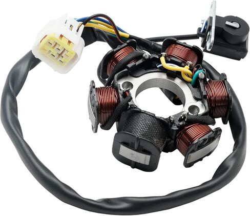 Artudatech 5-Wire Magneto Stator Generator for Kayo ATV Fox 70 Bull 125 Predator 150 Storm للوصول إلى AMS Mini Sport 110 2017-2018 ACC-2135200 AKO-P043209 in Kuwait