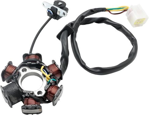 Artudatech 5-Wire Magneto Stator Generator for Kayo ATV Fox 70 Bull 125 Predator 150 Storm للوصول إلى AMS Mini Sport 110 2017-2018 ACC-2135200 AKO-P043209 in Kuwait