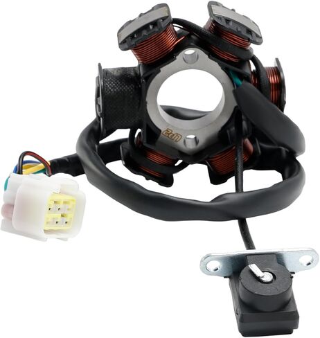 Artudatech 5-Wire Magneto Stator Generator for Kayo ATV Fox 70 Bull 125 Predator 150 Storm للوصول إلى AMS Mini Sport 110 2017-2018 ACC-2135200 AKO-P043209 in Kuwait