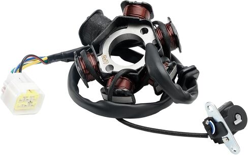 Artudatech 5-Wire Magneto Stator Generator for Kayo ATV Fox 70 Bull 125 Predator 150 Storm للوصول إلى AMS Mini Sport 110 2017-2018 ACC-2135200 AKO-P043209 in Kuwait