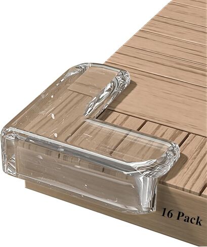 12 Pack Corner Protector for Baby, Clear Corner Protectors, Table Corner Covers Baby Safety, Furniture Corner Guard & Edge Safety Bumpers to Cover Sharp Furniture & Table Edges in Kuwait