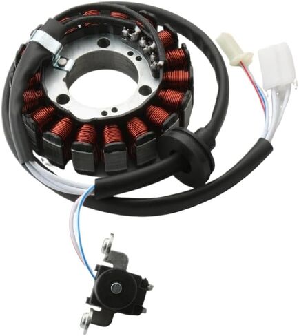 الملف الثابت Magneto لنماذج سكوتر 125cc المتوافقة مع YW125 BWS125 Zuma125 Cygnus X XC125SR بديل لـ 5S9-H1410-00 5ML-H1410-00 in Saudi Arabia