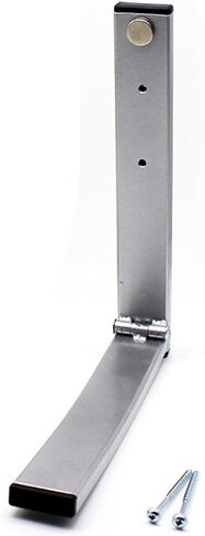 EZ Folding Bracket Small (9 Inch) 1PK Heavy Duty Folding Shelf Bracket - Single Collapsible Wall Mount Bracket, 75 lbs Capacity, Patented Space-Saving Design, Hanger for Garage, Basement in Saudi Arabia
