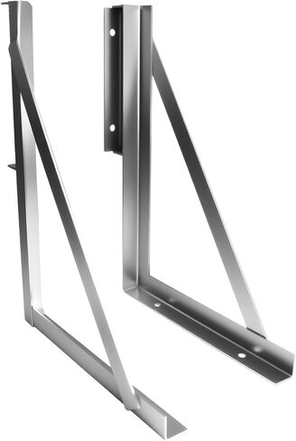 24" x24" Underbody Tool Box Mounting Kit - 1 Pair Hot-Dip Galvanized Steel Brackets in Kuwait