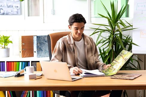 HERMA 19653 Folder A4 Natural Wood, 7 cm Wide, Cardboard Folder with Inner Print for School and Office, Sturdy Children's Ring Binder Made of Cardboard for Boys and Girls in Kuwait