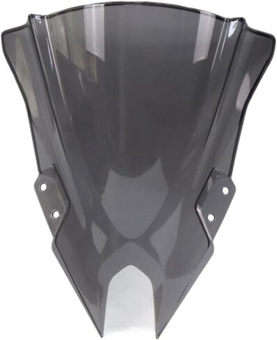 Double Bubble Windscreen Fairing Motorcycle Wind Deflector Compatible with 7 Hybrid 2024 2025(Black) in Saudi Arabia
